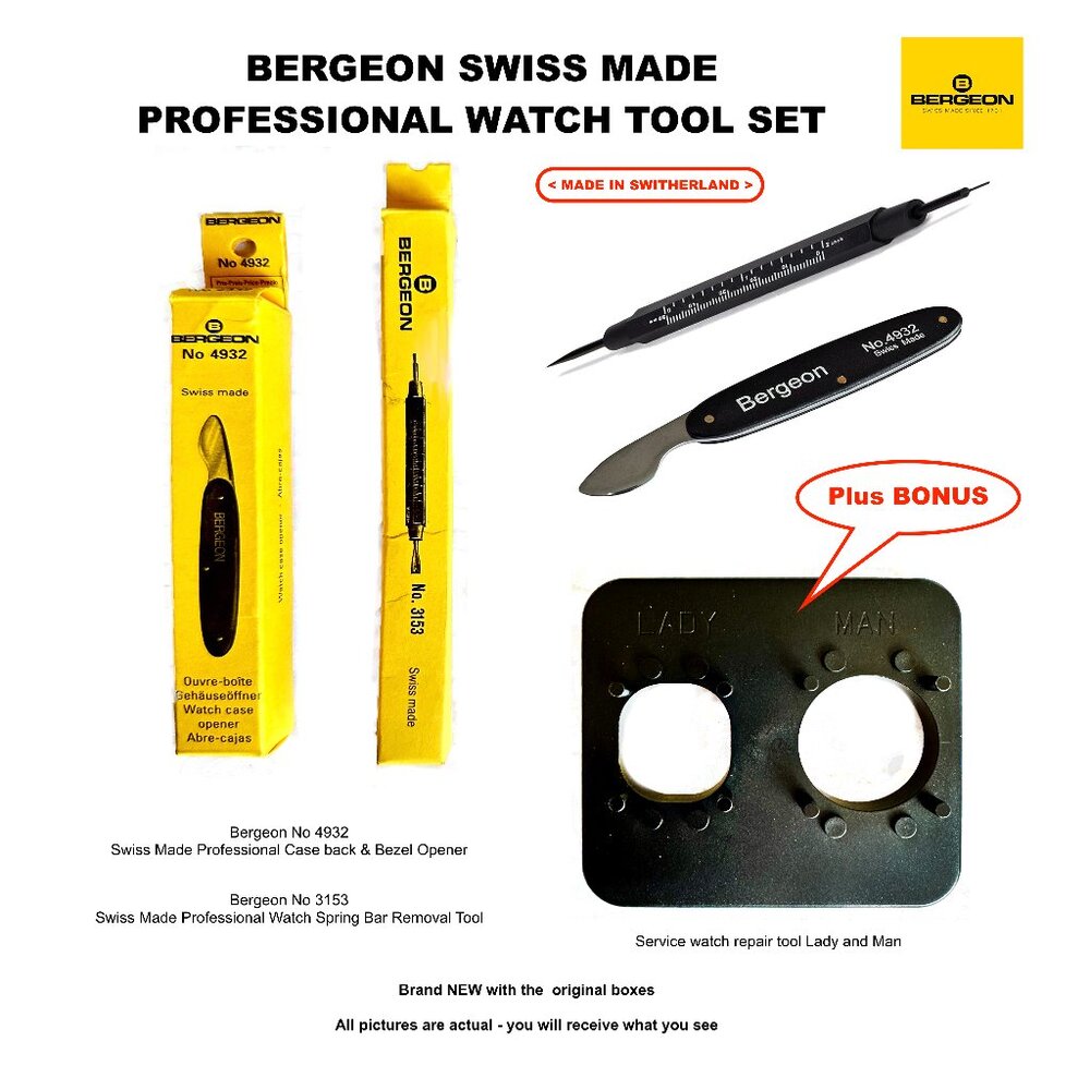 PROFESSIONAL WATCH TOOL SET /SWISS MADE